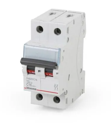 Interruptor Termomagnético 2x16A 220V-10KA Bticino