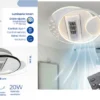 Luminaria Ventilador Smart Sky Blanca – Climatización e Iluminación de Vanguardia