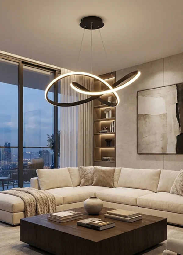 Luminaria Colgante Smart Infinity 50W – Elegancia Sin Límites