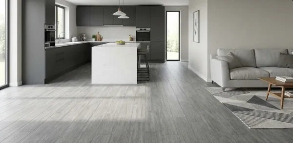 Porcelanato Madera Bari Gris 100x20