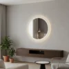 Espejo LED Spark 60cm – Diseño Circular con Marco Acrílico