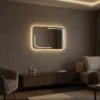 Espejo LED Hall 80x60cm – Estilo Soft y Funcionalidad Avanzada