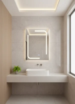 Espejo LED Photo 80x60cm – Innovación y Confort Visual
