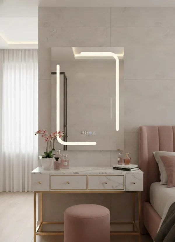 Espejo LED Photo 80x60cm – Innovación y Confort Visual